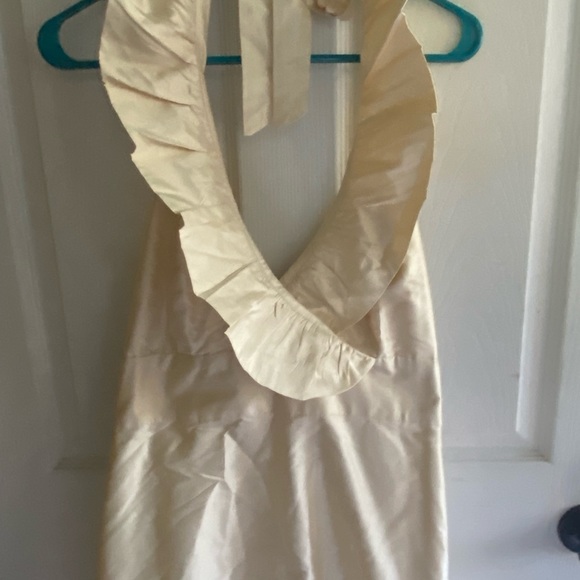 LulaKate silk halter dress - Picture 2 of 5
